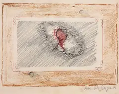 Sem Título by Anna Bella Geiger, 1979, técnica mista sobre papel, offered Mar 2020