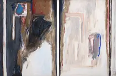 Sem Título by Anna Bella Geiger, óleo sobre tela, offered Mar 2020