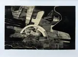 Roberto Burle Marx, Sem Título, 1984, litrogravura