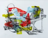 Roberto Burle Marx, Eleoclásia I, 1989, litogravura