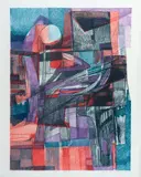 Roberto Burle Marx, Itambé I, 1986, litogravura