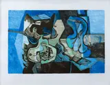 Roberto Burle Marx, Húcala, 1986, litogravura