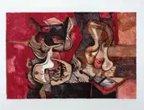 Roberto Burle Marx, Rosinha, 1986, litogravura