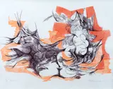 Roberto Burle Marx, Casanova I, 1985, litogravura