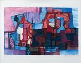 Roberto Burle Marx, Lili, 1987, litogravura