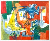 Roberto Burle Marx, Itambíra, 1993, litogravura