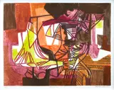 Roberto Burle Marx, Itambíra I, 1993, litogravura