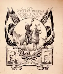 Homenagem d‘ A Tribuna by Belmonte, nanquim sobre pepel, offered Nov 2019