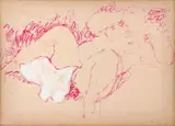 Milton Dacosta, Vênus, 1963, técnica mista sobre papel