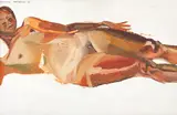 José Claudio, Modelo, 1977, óleo sobre placa