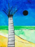 Paisagem by Aldemir Martins, 1972, acrilico sobre tela, offered Nov 2019
