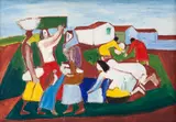Mario Zanini, Sem Título, óleo sobre tela