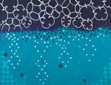Marina Saleme, Estrelada 2, 2008, óleo sobre tela