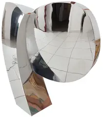 Leslie Thornton, Sol e Paisagem, 1972, escultura em alumínio