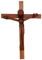 Cristo by Mestre Dezinho, 1986, escultura em madeira, offered Nov 2019