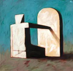 Sem Título by Sergio Niculitcheff, 1987, acrílica sobre tela, offered Nov 2019