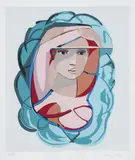 Cícero Dias, Figura Feminia, serigrafia