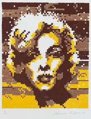 Sem Título by Maurício Nogueira Lima, 1979, serigrafia, offered Nov 2019