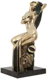 Diego Ortega, Perfidia, 2014, escultura em bronze polido