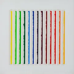 Mauro Piva, Left Overs (Kelly), 2013, acrílica sobre papel