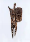Sem Título by Francisco Stockinger, escultura em metal, offered Nov 2019