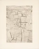 Candido Portinari, Grupo de Homens, 1946, gravura a água-forte