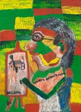 Vamos em Frente Sim by José Antônio da Silva, 1986, óleo sobre tela, offered Nov 2019