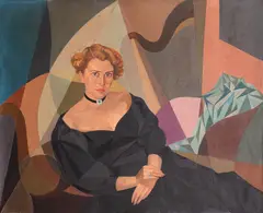 Nonny by Samson Flexor, óleo sobre tela, offered Nov 2019