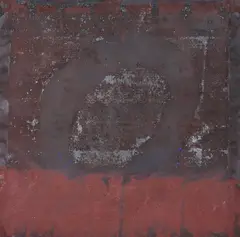 Sem Título by Carlos Vergara, 1972, pigmentos sobre lona, offered Nov 2019