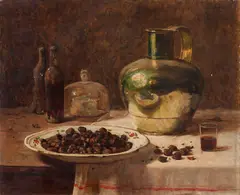 Pedro Alexandrino Borges, Natureza Morta, óleo sobre tela