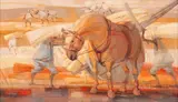 Enrico Bianco, Homens e Cavalo