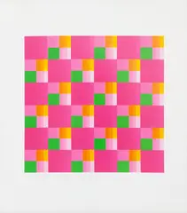 Corluz by Hermelindo Fiaminghi, 1974, offset sobre papel, offered Oct 2019