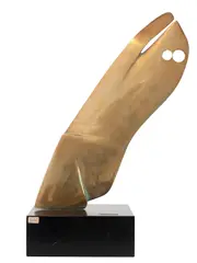 Elvio Becheroni, Ala Di Memoria, escultura em bronze