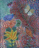 Grauben, Pássaros e Flores, 1969, óleo sobre tela