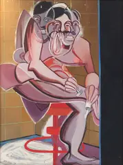 Figura Feminina by Maria Helena Chartuni, 1979, óleo sobre tela, offered Oct 2019