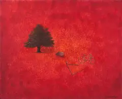 De Passagem by Flavio Lafraia, 2016, acrílica sobre tela, offered Oct 2019