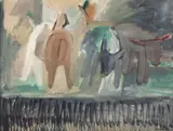 José Maria, Bois, 1976, óleo sobre placa
