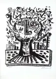 Antonio Henrique Amaral, Sem Título, litografia sobre papel