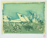 Siri e Tatu by Aldemir Martins, 1983, gravura em metal sobre papel, offered Oct 2019