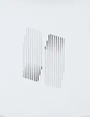 Linhas by Lothar Charoux, 1974, serigrafia sobre papel, offered Oct 2019
