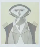 Milton Dacosta, Figura de Menino, serigrafia