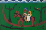 Voltando para Casa by José Antônio da Silva, 1982, óleo sobre tela, offered Oct 2019