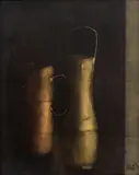 Jarros by Inos Corradin, óleo sobre tela, offered Oct 2019