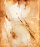 Carlos Araujo, Sem Título, óleo sobre madeira