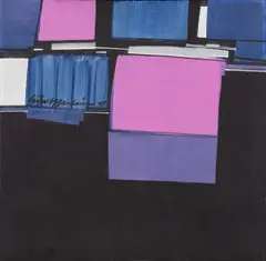 Sem Título by Silvio Oppenheim, 1998, acrílica sobre tela, offered Oct 2019