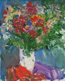 Antonio Helio Cabral, Vaso de Flor, óleo sobre tela