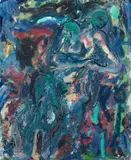 Antonio Helio Cabral, Mulher, 1985, óleo sobre tela