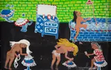 Toilet by Maria Auxiliadora da Silva, 1972, técnica mista sobre papel, offered Oct 2019