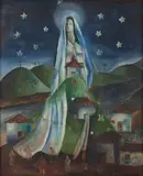 None Andrade, Nossa Senhora, óleo sobre tela