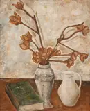 None Andrade, Vaso de Flores, óleo sobre tela